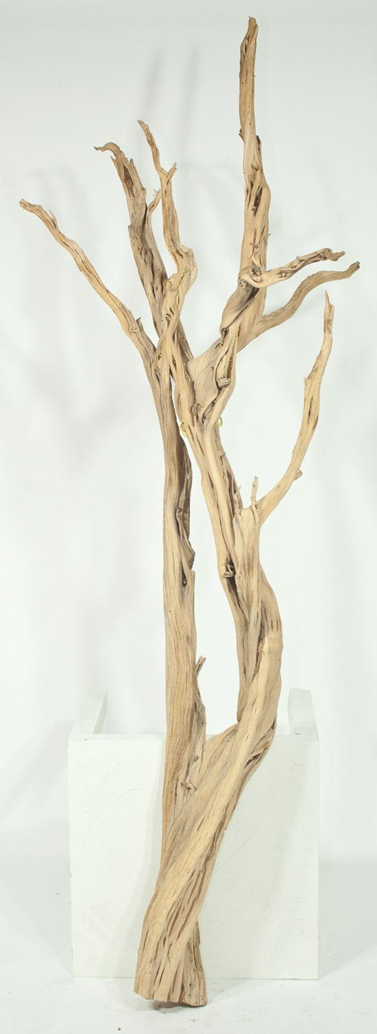 verzweigt, cm ami, fleur 90-100 Ghostwood, sandgestrahlt, Kunstbaum cm Ghostwood, Höhe 0