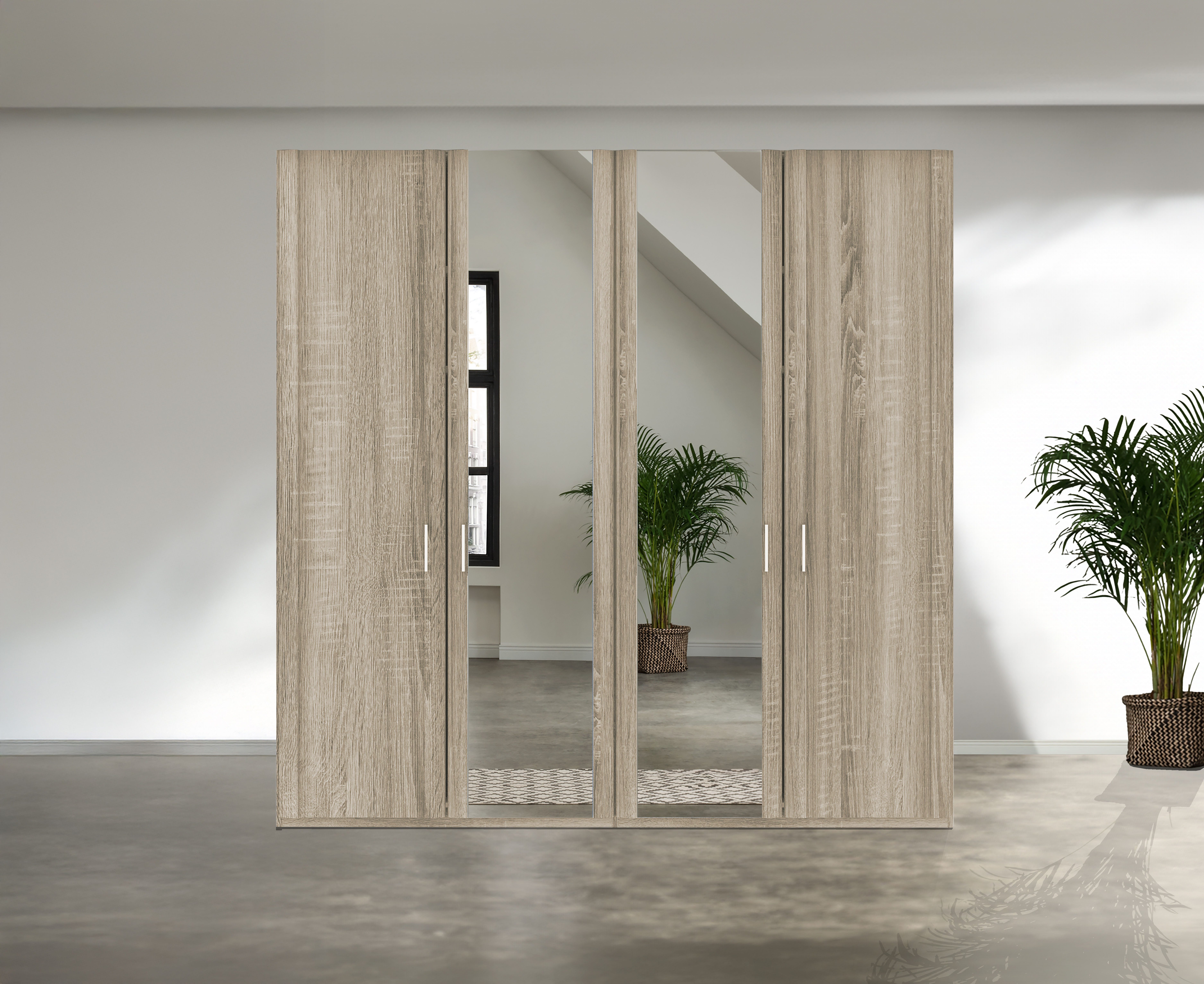 WIEMANN Kleiderschrank Bern hochwertige Beschläge inkl. Türdämpfung