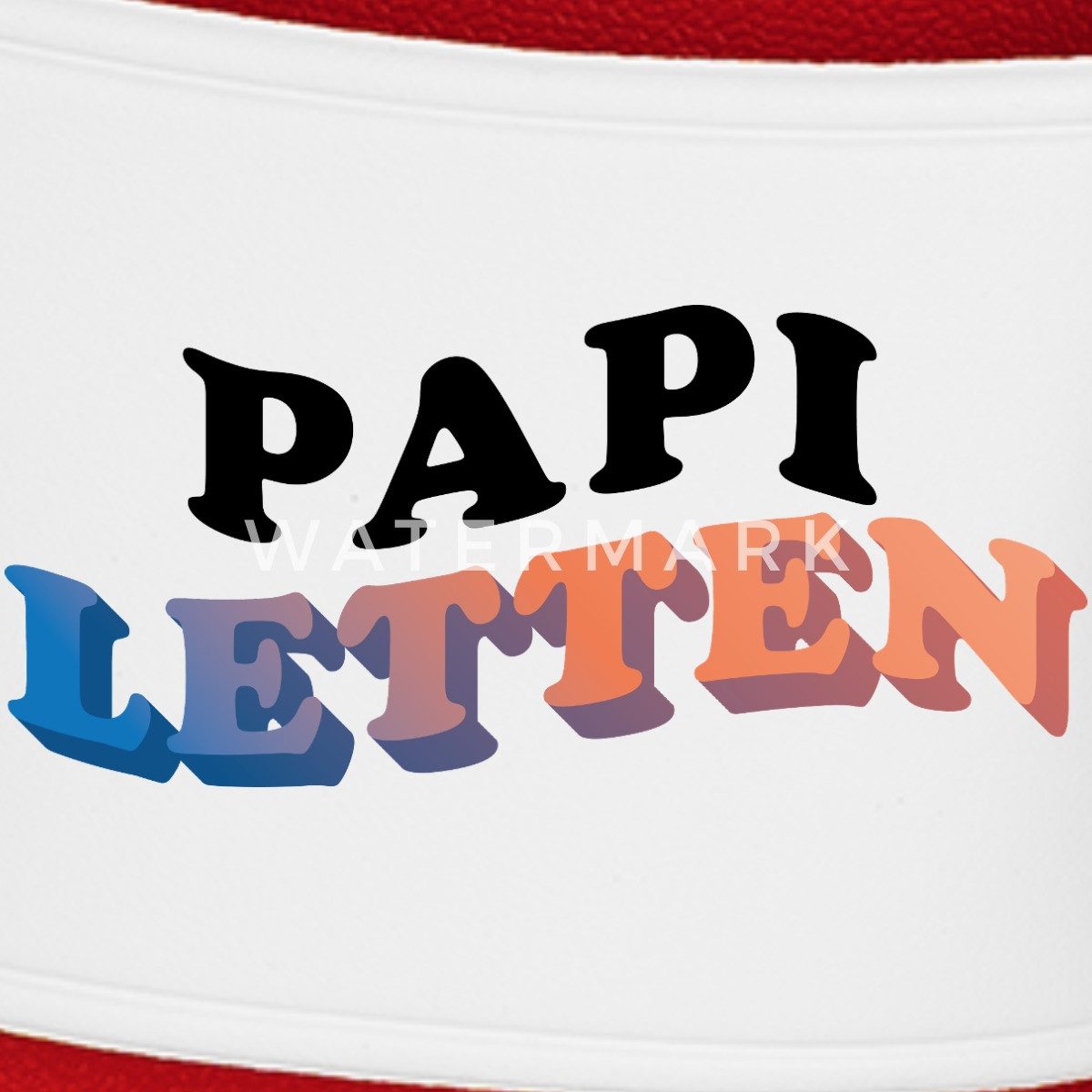 Spreadshirt Papi-Letten Lustige Badeschuhe Für Papa günstig online kaufen