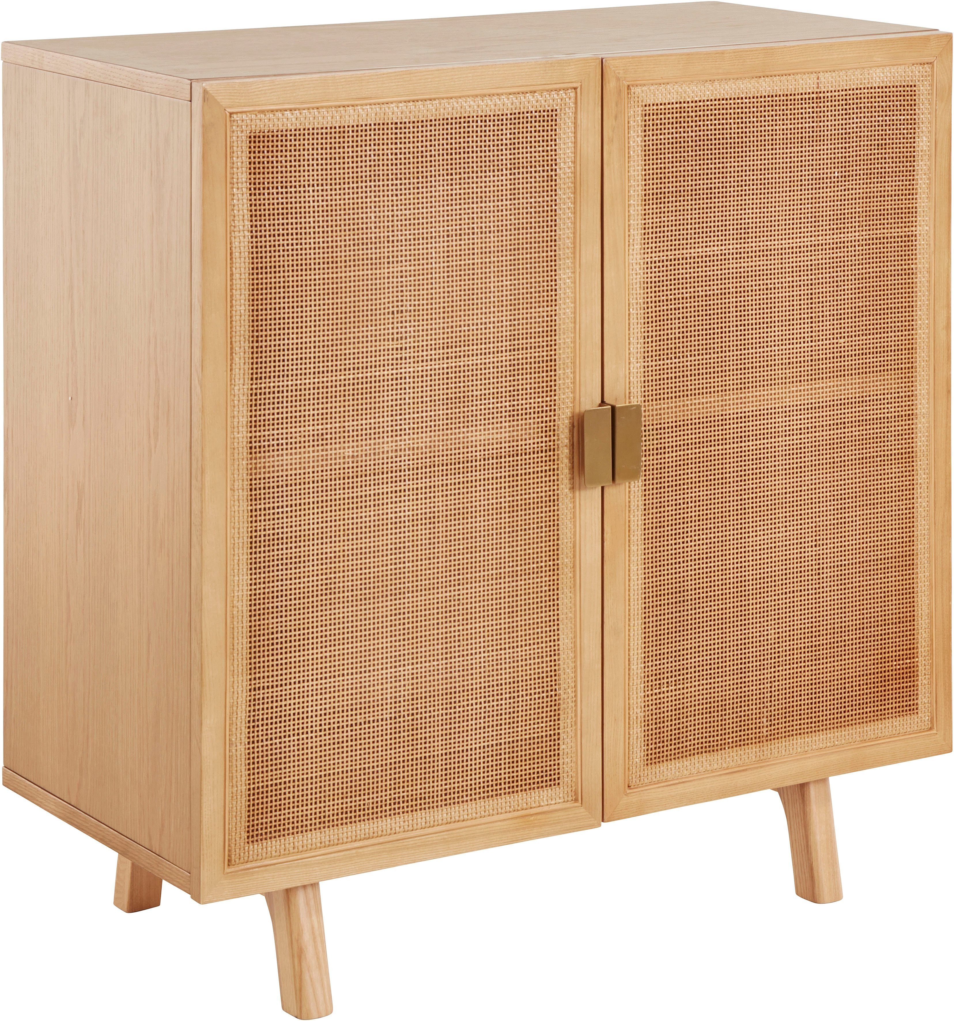 LeGer Home by Lena Gercke Kommode Lina, TOPSELLER!, OTTOs Choice (TOPSELLER! Viel Stauraum), Mit Rattan Einsatz, 2 Innenfächer, teilmassiv. Reduzierter Preis € 239,99. Unverbindliche Preisempfehlung € 459,99