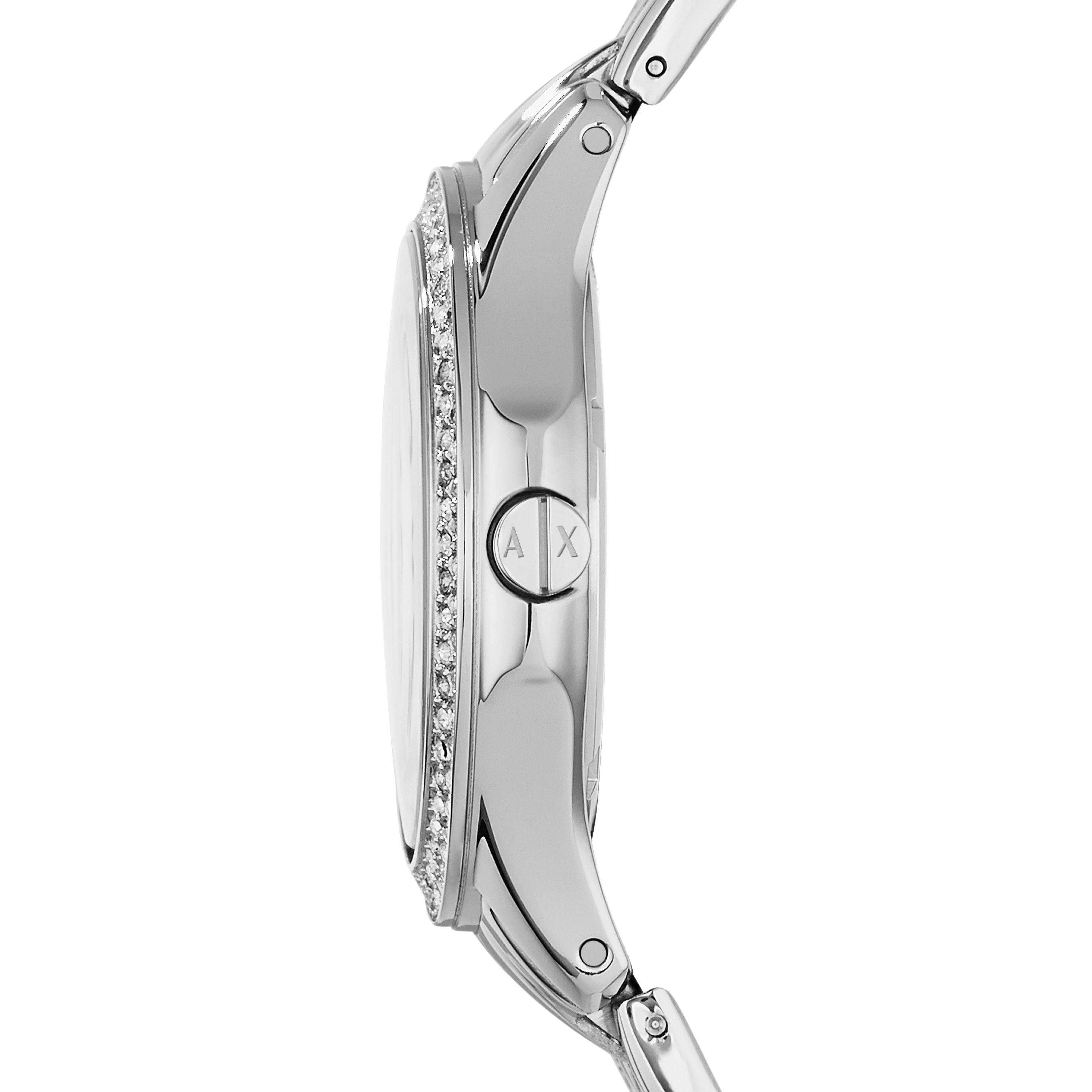 ARMANI EXCHANGE Quarzuhr Armbanduhr Edelstahl