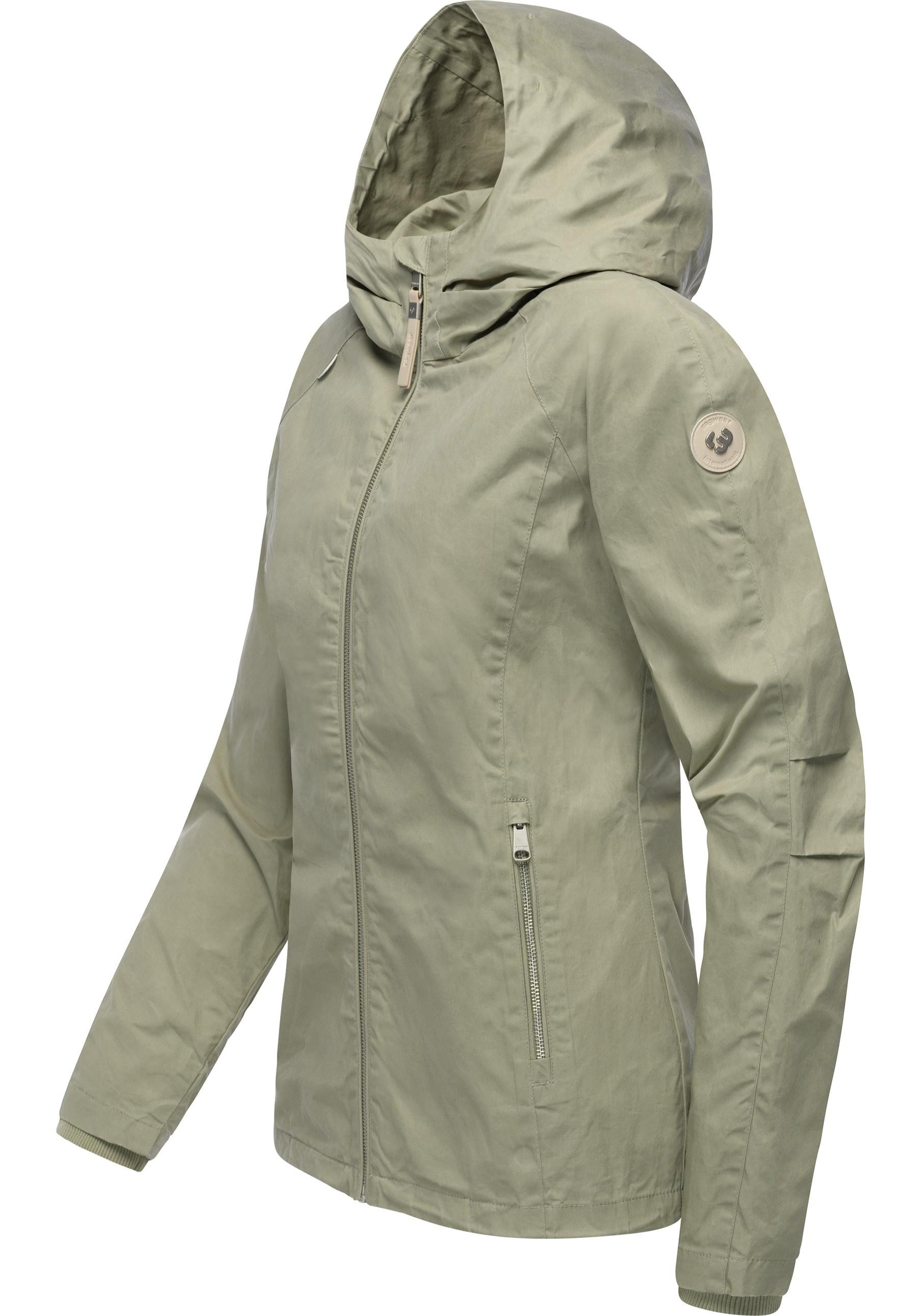 Ragwear Outdoorjacke Dizzea Vintage YOUMODO Beschichtete Damen Übergangsjac günstig online kaufen
