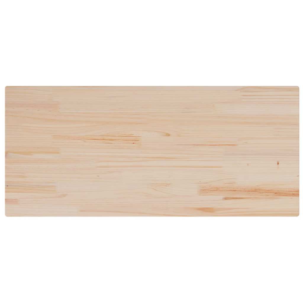 vidaXL Tischplatte Tischplatte 90x40x1,7 cm Rechteckig Massivholz Kiefer (1 St)