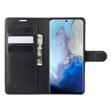 Wigento Handyhülle Für Samsung Galaxy S20 G980F Tasche Wallet Premium Schwarz Schutz Hülle Case Cover Etuis Neu Zubehör
