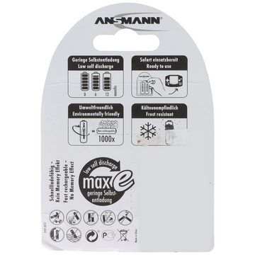 ANSMANN AG Ansmann NiMH-Akku Typ 1000 AAA Micro 950mAh 4er-Blister Akku 950 mAh (1,2 V)