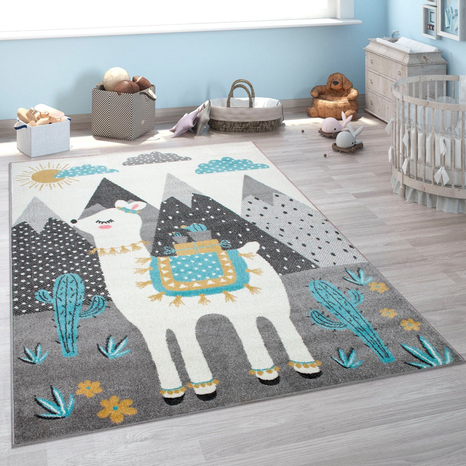 Paco Home Kinderteppich Nino 882, rechteckig, günstig online kaufen