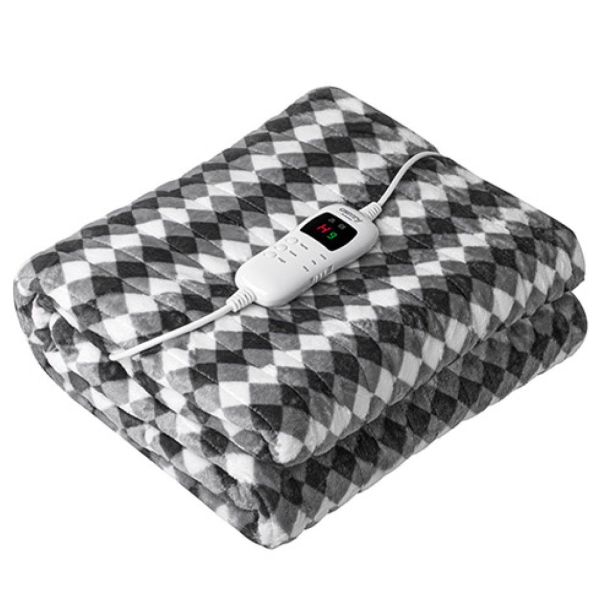 Camry Heizdecke CR 7442 Flauschige Heizdecke 160 x 180 cm für 1 Person - 7 Heizstufen, 1-tlg.