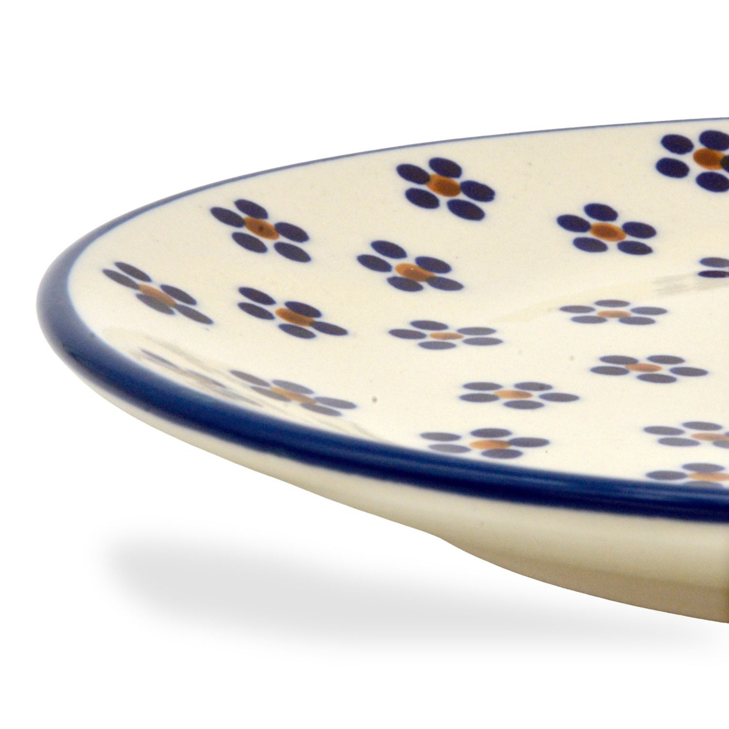 Bunzlauer Keramik Manufaktura Frühstücksteller 21,5 cm, auch für Kuchen oder für Desserts