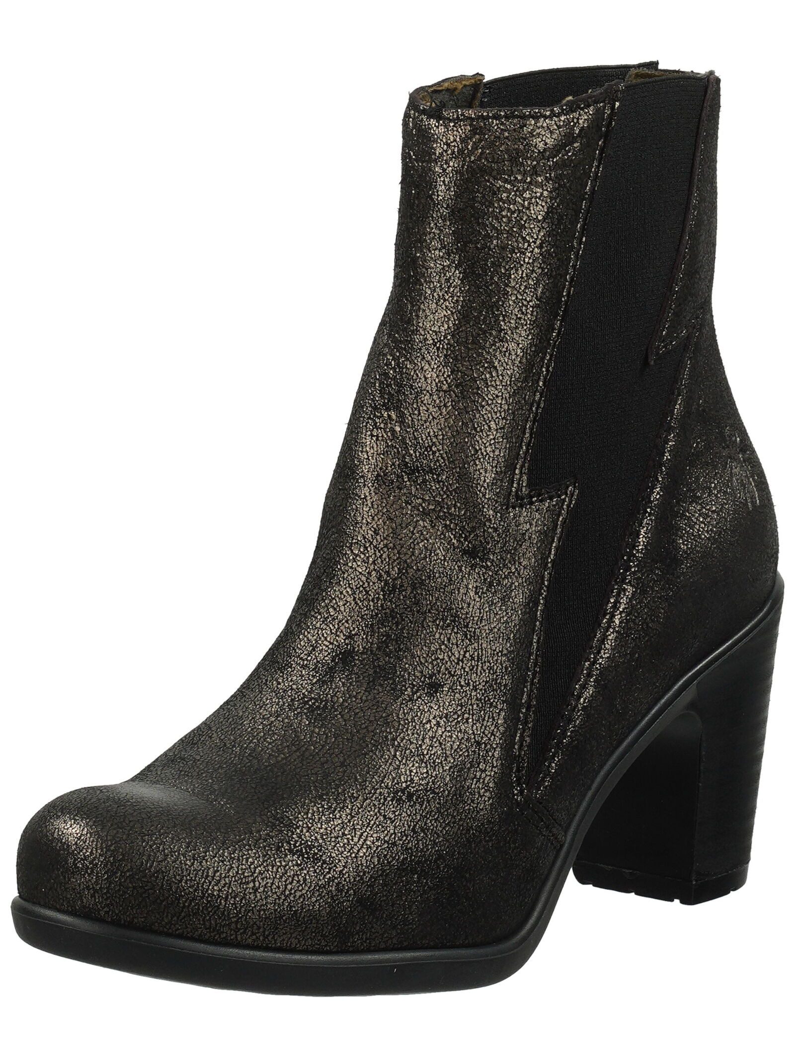 Fly London Stiefelette Leder High-Heel-Stiefelette
