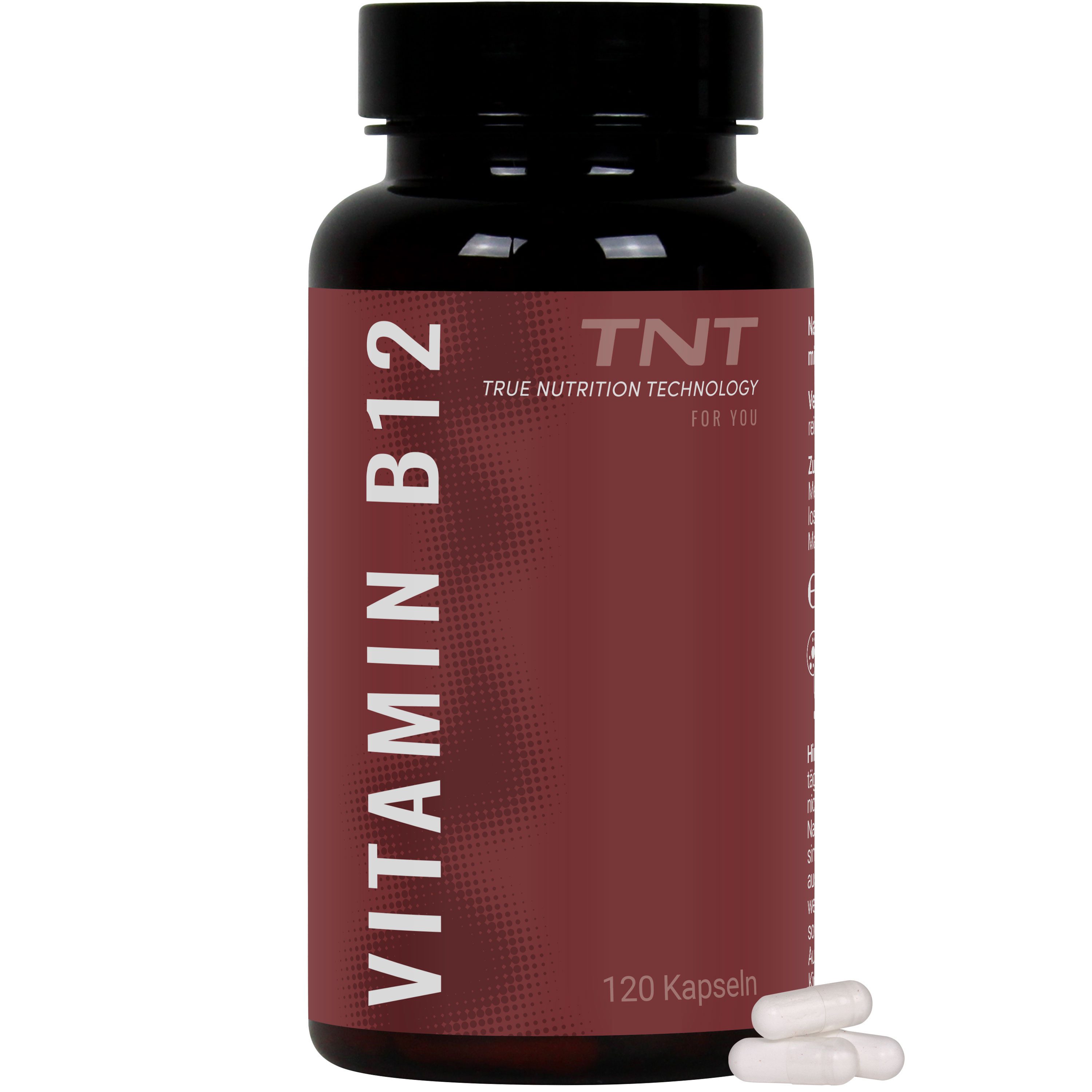 TNT (True Nutrition Technology) Vitamin B12 Kapseln, 40.3 g