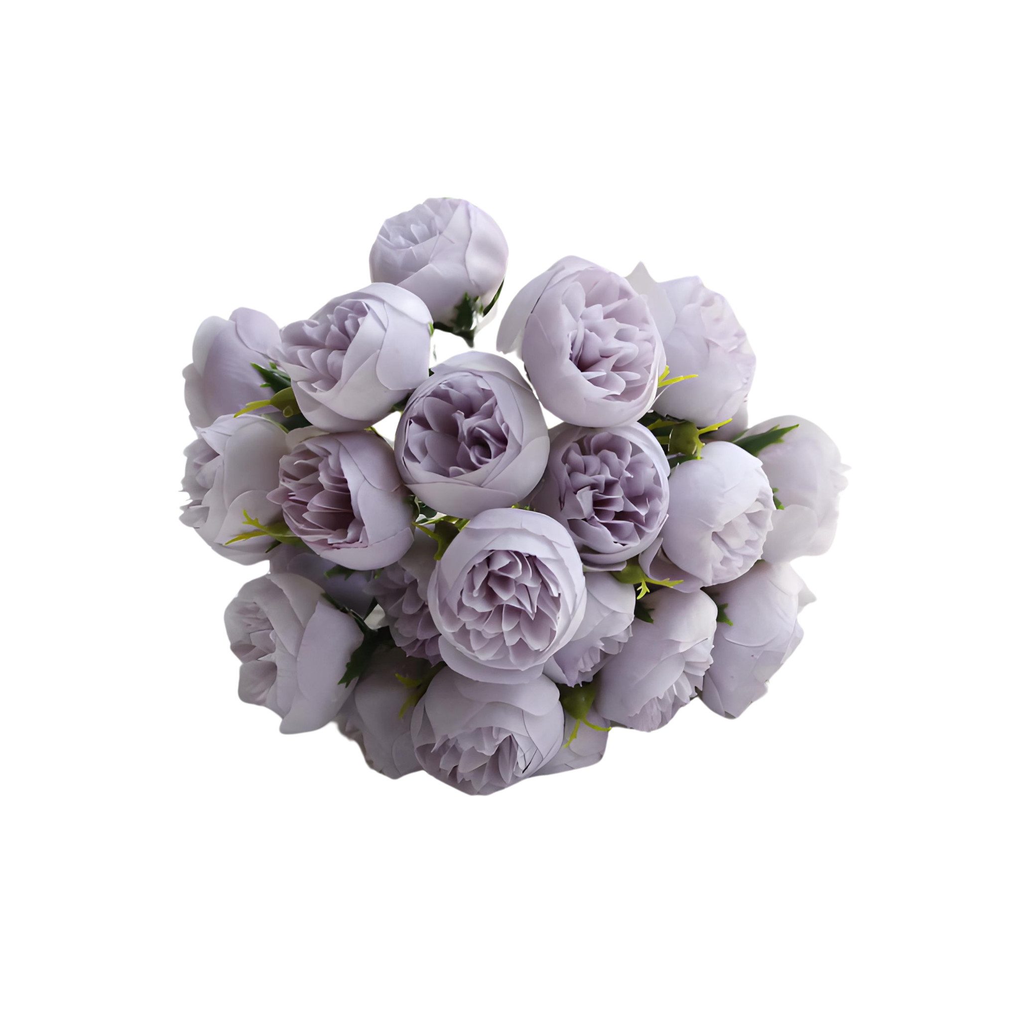Kunstblumenstrauß Blumenstrauß Kunstrosen Pfingstrosen Blumenstrauß Bündel günstig online kaufen