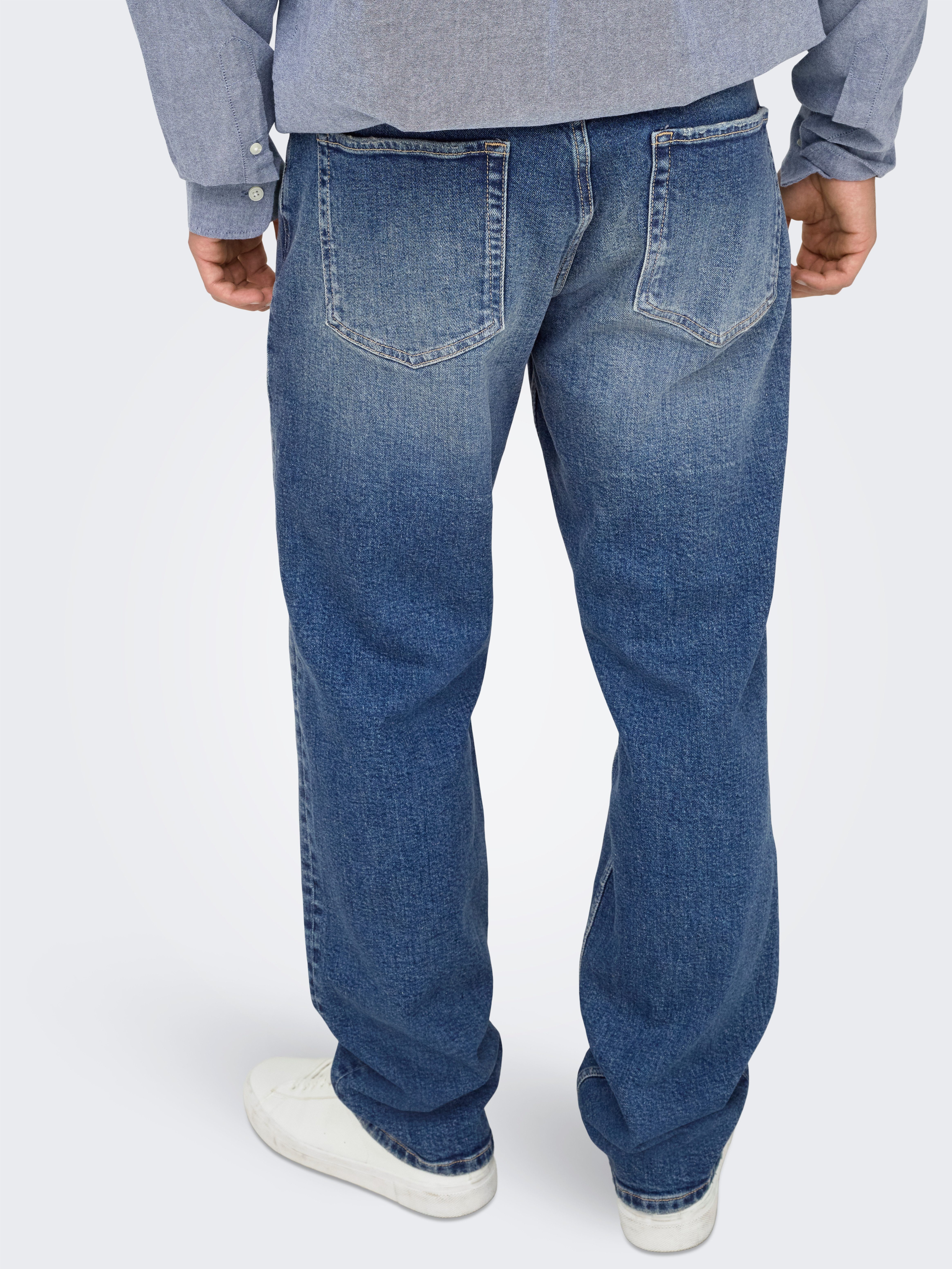 ONLY & SONS Straight-Jeans ONSEDGE PERFORMANCE LB 3816 DOT DNM NOOS günstig online kaufen