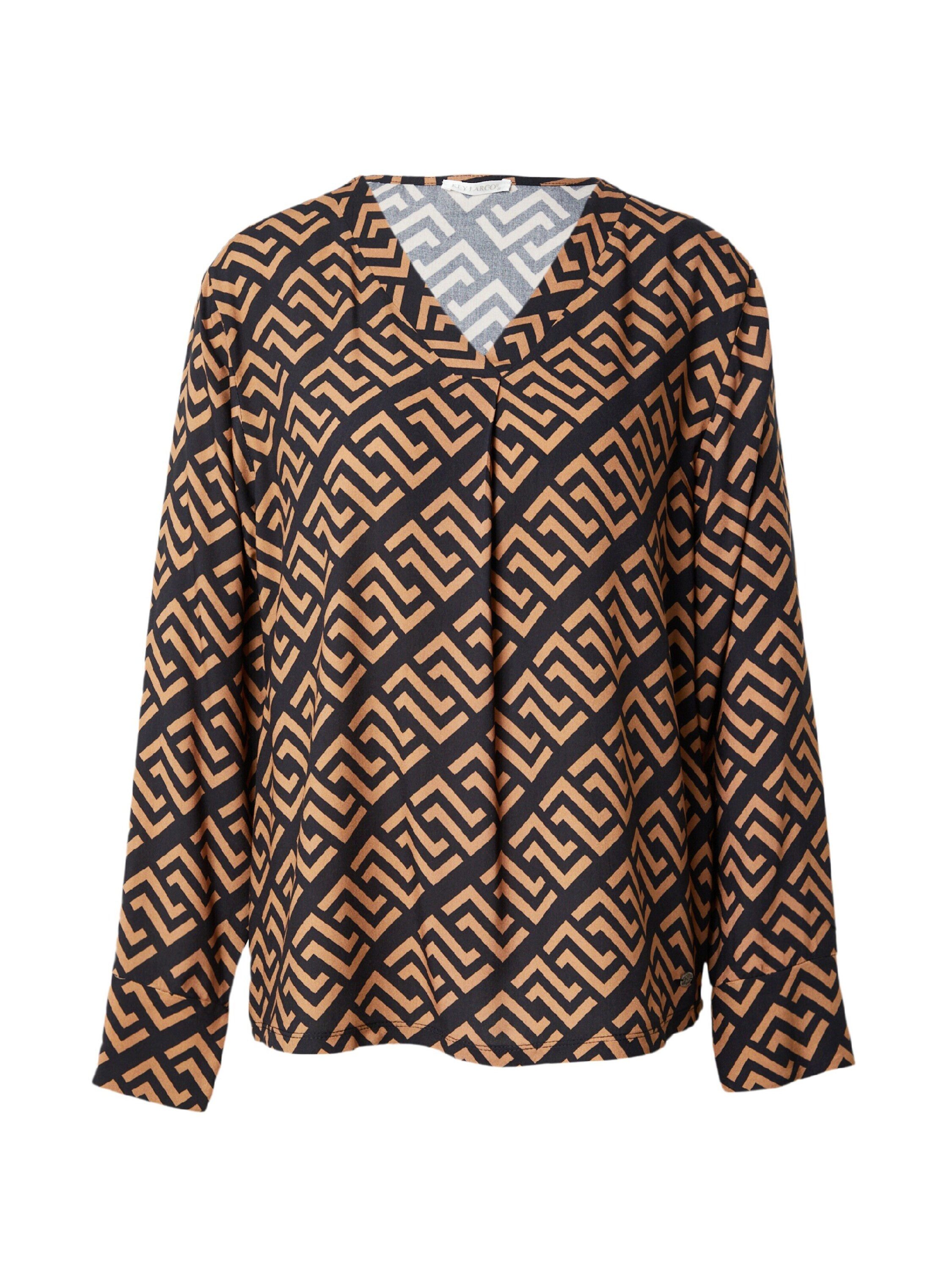 Key Largo Langarmbluse GREECE (1-tlg) Falten