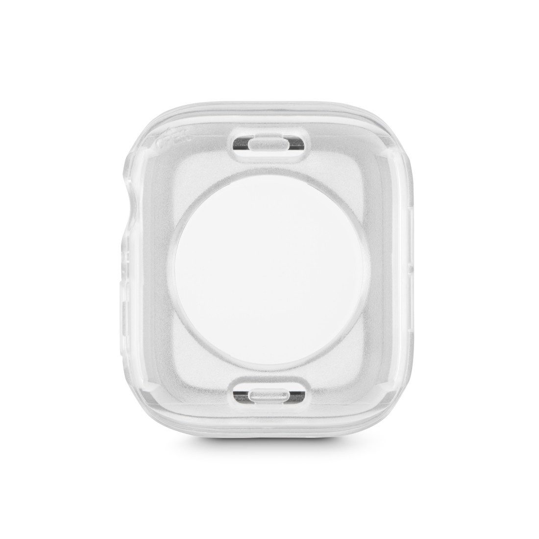 Hama Smartwatch-Hülle Schutzhülle für Apple Watch 4, Apple Watch 5 und Apple Watch 6, Apple Watch SE 1. Gen. und SE 2. Gen., 40 mm, Transparent, langlebig