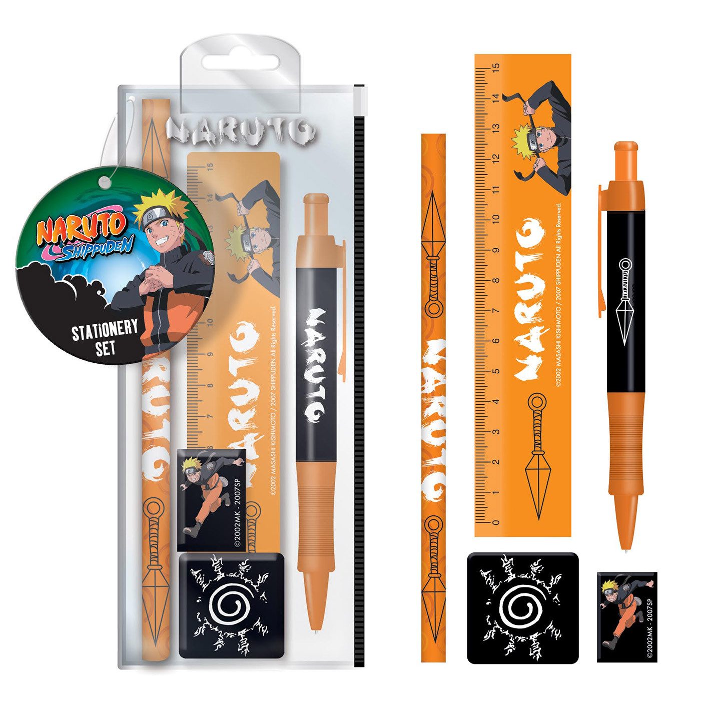 Schlüsselanhänger Naruto - Shippuden - Schreibwarenset