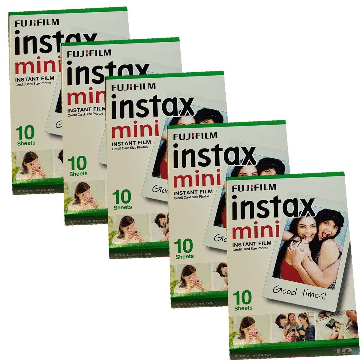 Film x Mini Bilder je Instax Fuji 10 FUJIFILM Sofortbildkamera 5 für