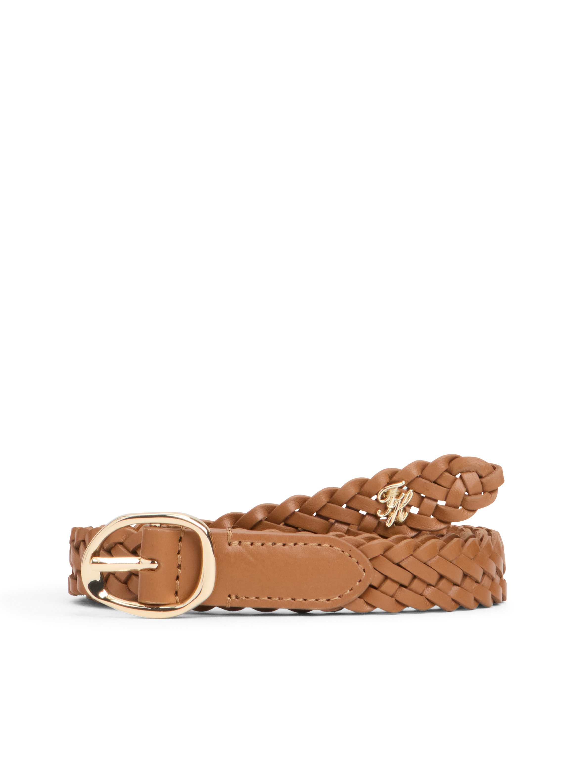 Tommy Hilfiger Flechtgürtel TH SCULPT 2.0 WOVEN aus echtem Leder