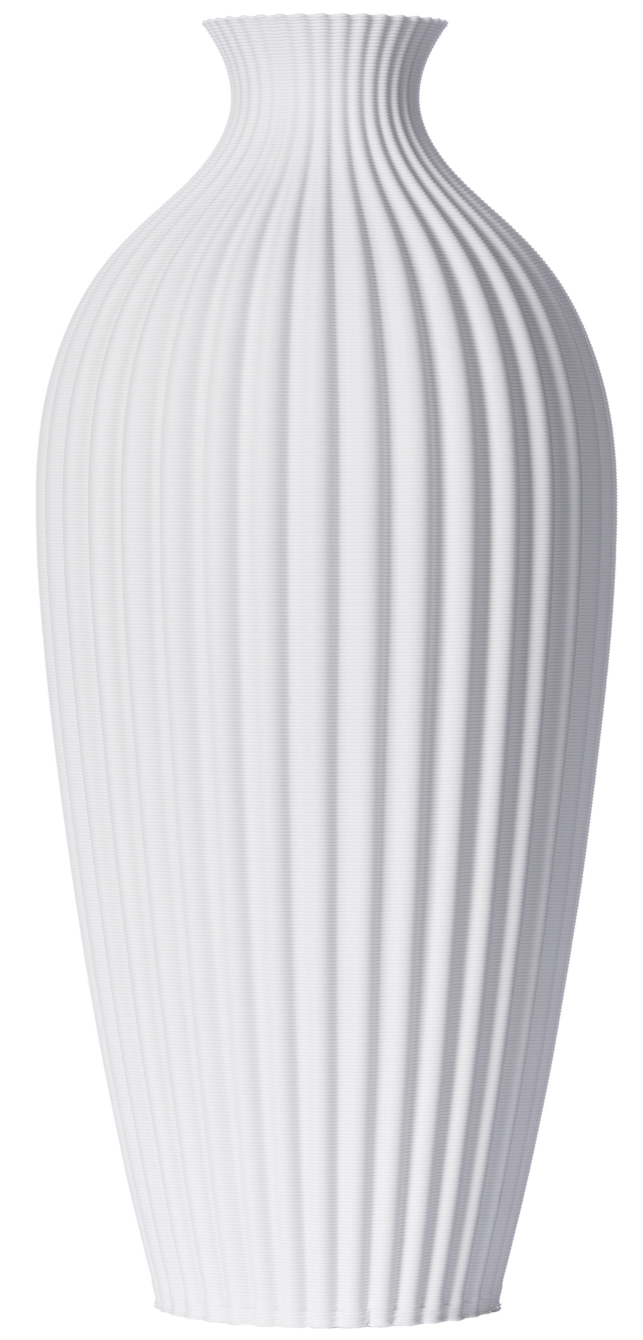 3D Vase Dekovase Saskia M 24cm Nachhaltige Blumenvase für Schnitt-/ Trockenblumen, Deko Vase