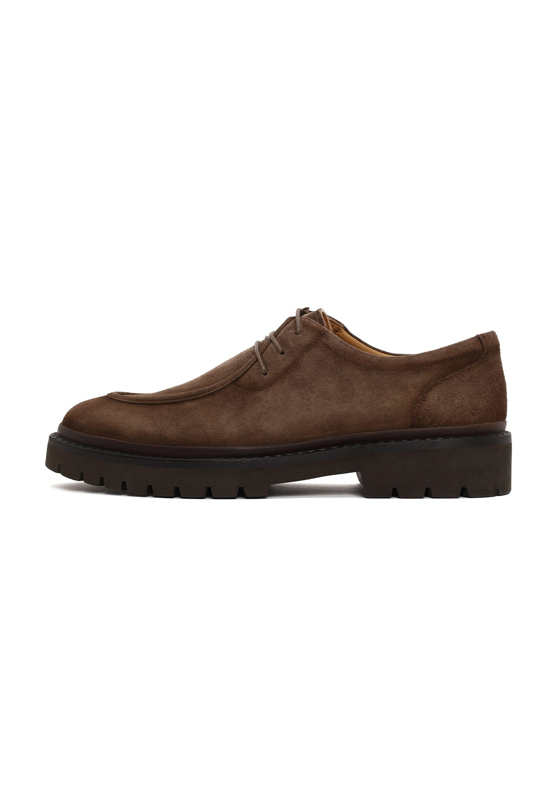 Derimod Leder Schnür-Derbyschuhe Schnürschuh