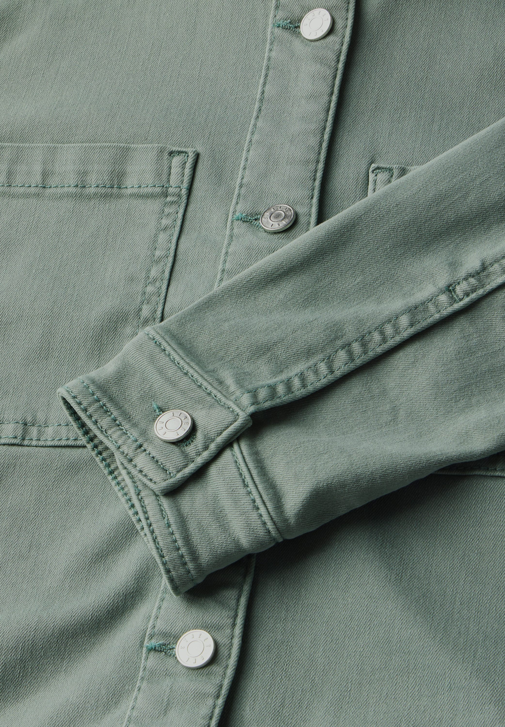 STREET ONE Jeansjacke mit Knopfleiste