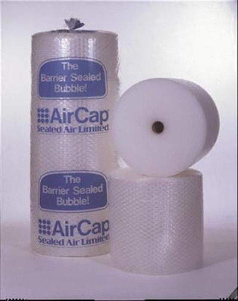 SEALEDAIR Schutzfolie AirCap Luftpolsterfolie Verpackungsfolie Knallfolie 100 cm x 100 m, (1-St), leicht zu verarbeiten