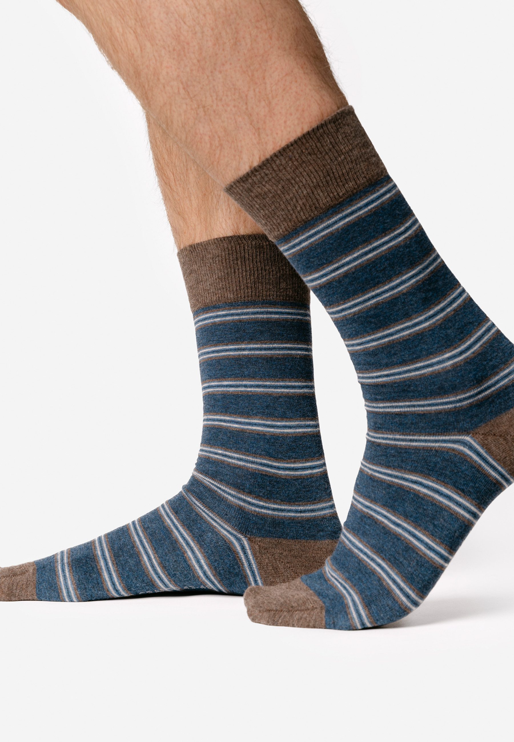 LIVING CRAFTS Socken BIBO, 2er Pack GOTS zertifiziert