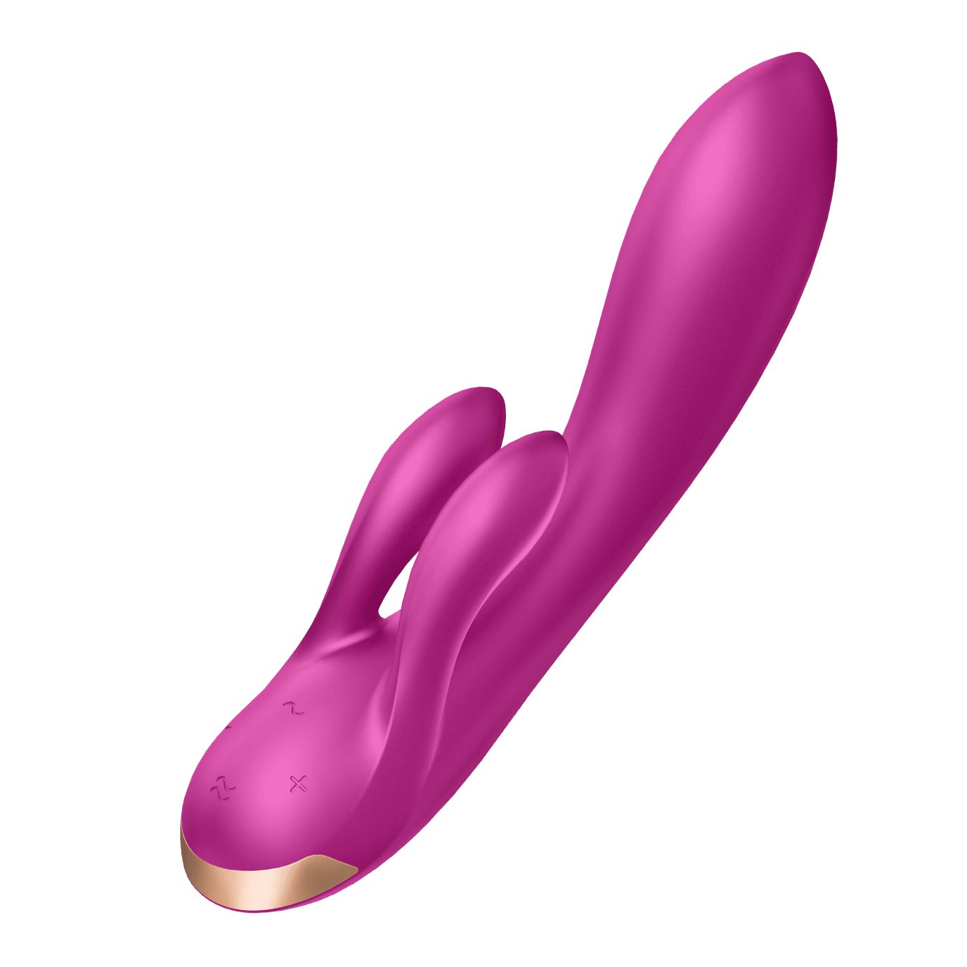 Satisfyer Klitoris-Stimulator Satisfyer "Double Flex Connect App", Rabbit, Bluetooth, mit App, 20cm lila