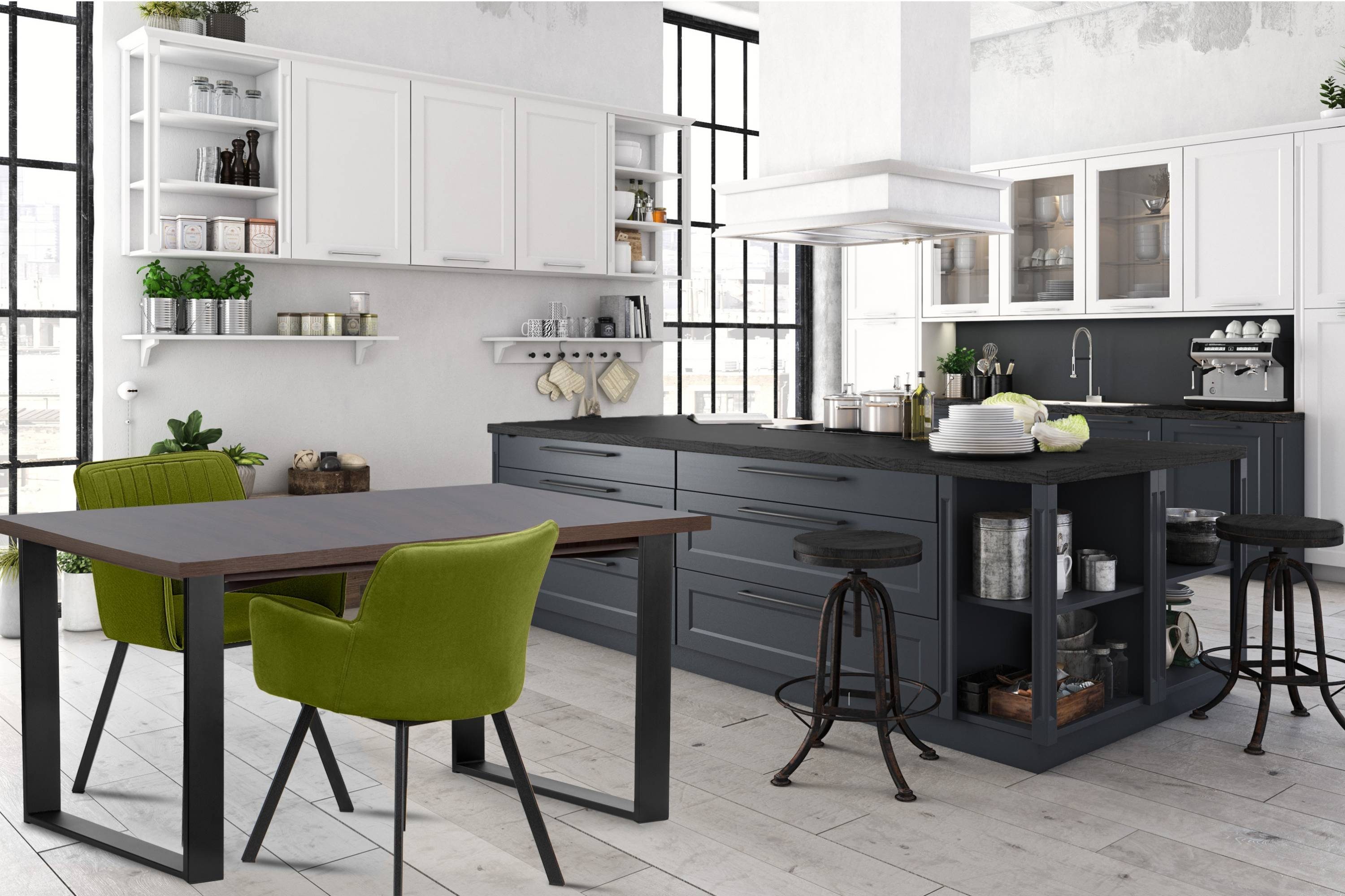 KONSIMO® Esstisch CETO Esszimmertisch Küchentisch 150x80cm, günstig online kaufen