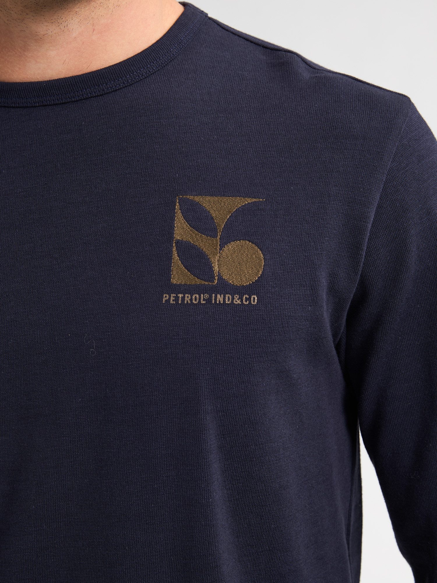 Petrol Industries Langarmshirt Men T-Shirt LS Round Neck