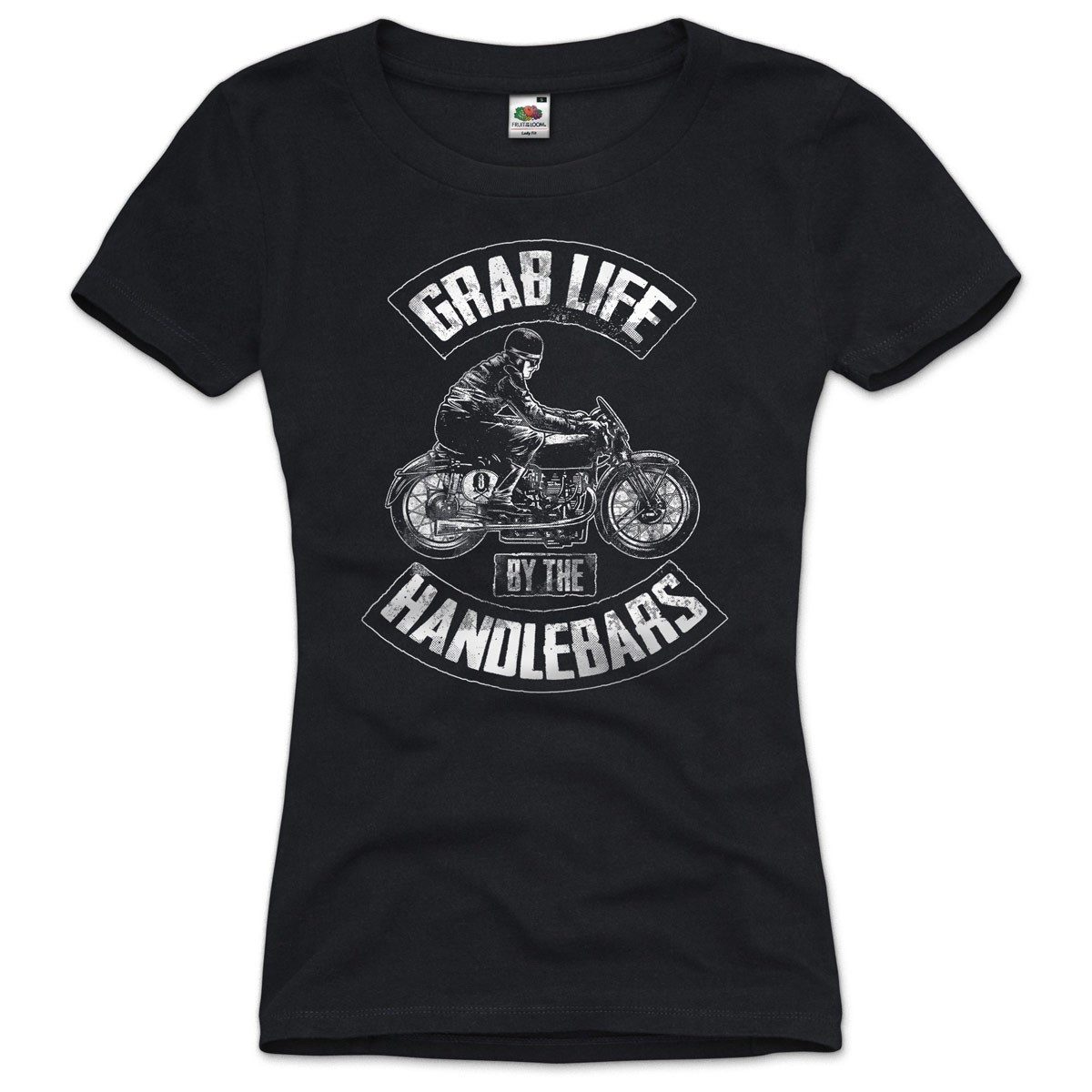 style3 T-Shirt Grab Life by the Handlebars samcro sons of anarchy