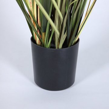 Kunstpflanze Kunstblumen Schilfgras mit Wedeln 58 cm Zimmerpflanze, Home4Living, Höhe 58 cm, künstlich