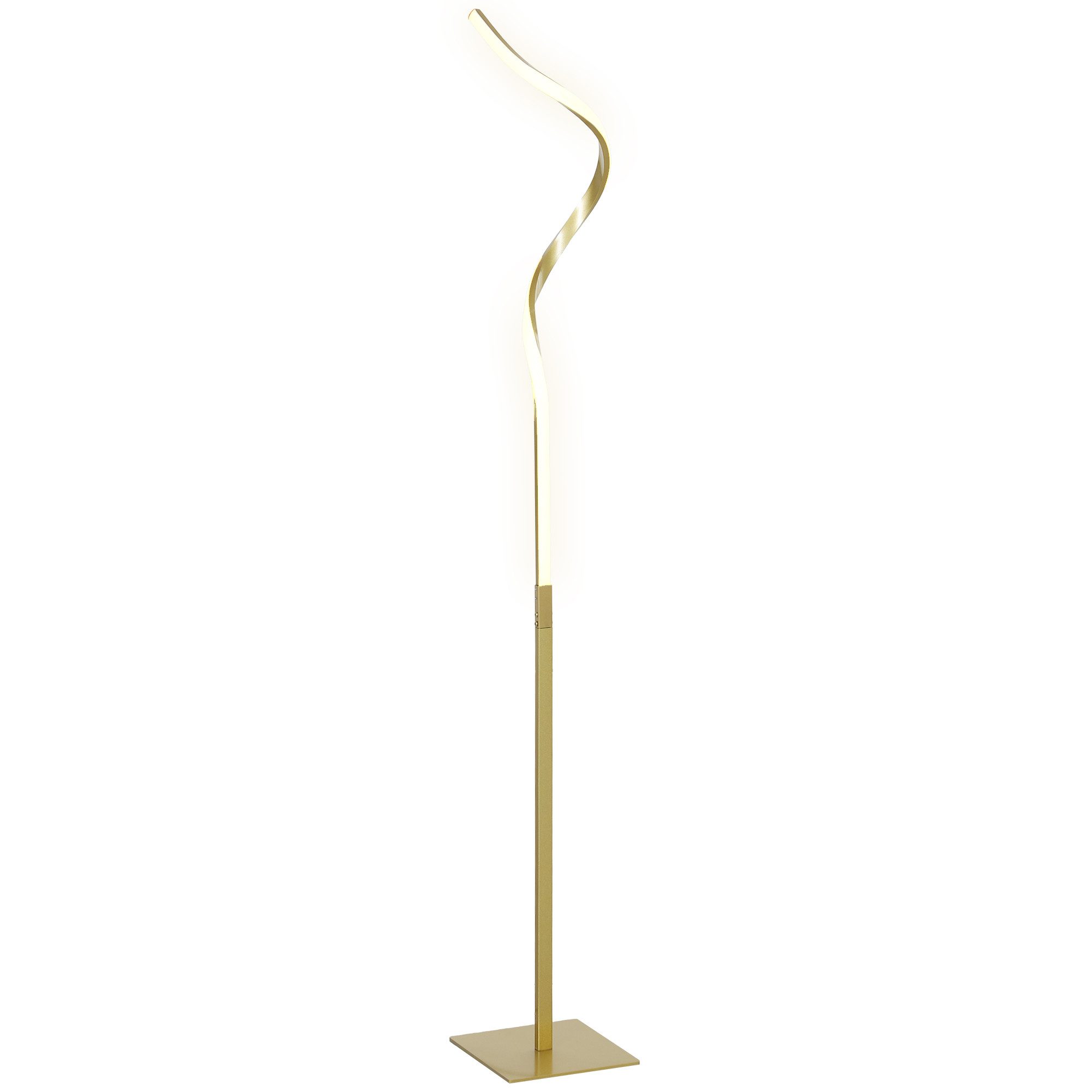 LED Stehlampe Stehleuchte mit Fußschalter, 3 Lichtfarben