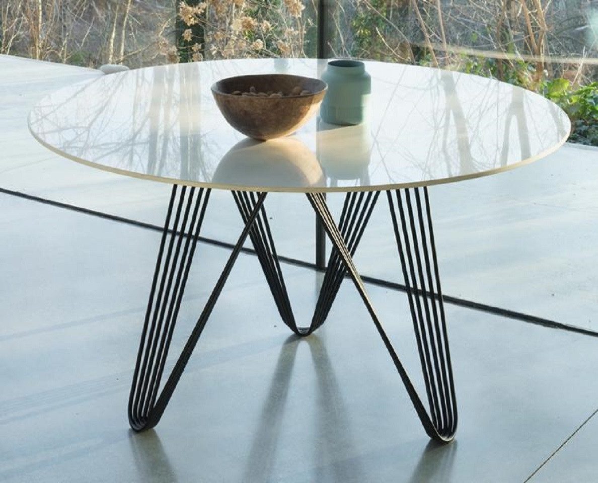 JVmoebel Esstisch Runder Ausziehtisch in Holz mit elegantem Design (1-St., Esstisch), Made in Europa