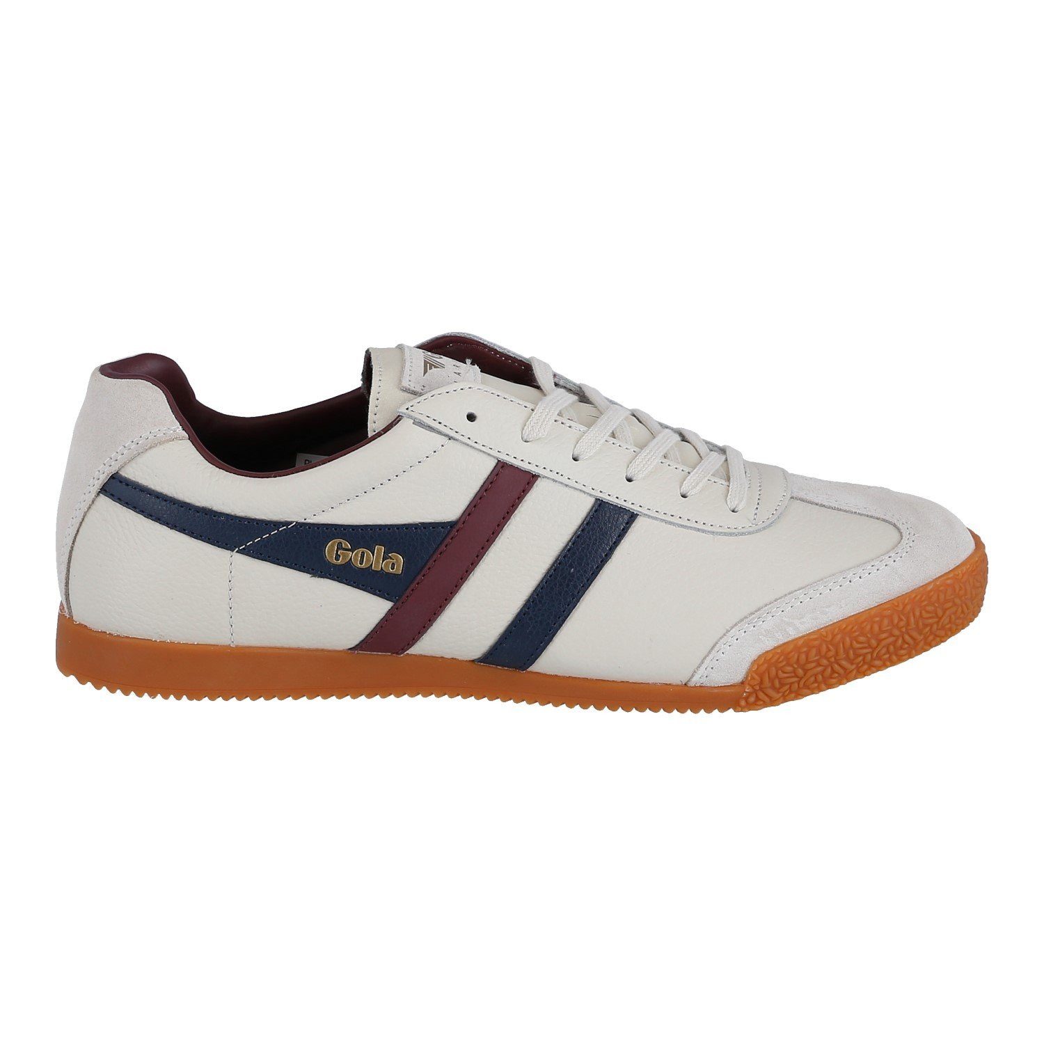Gola Harrier Leder offwhite/navy/burgund Herren Sneaker günstig online kaufen