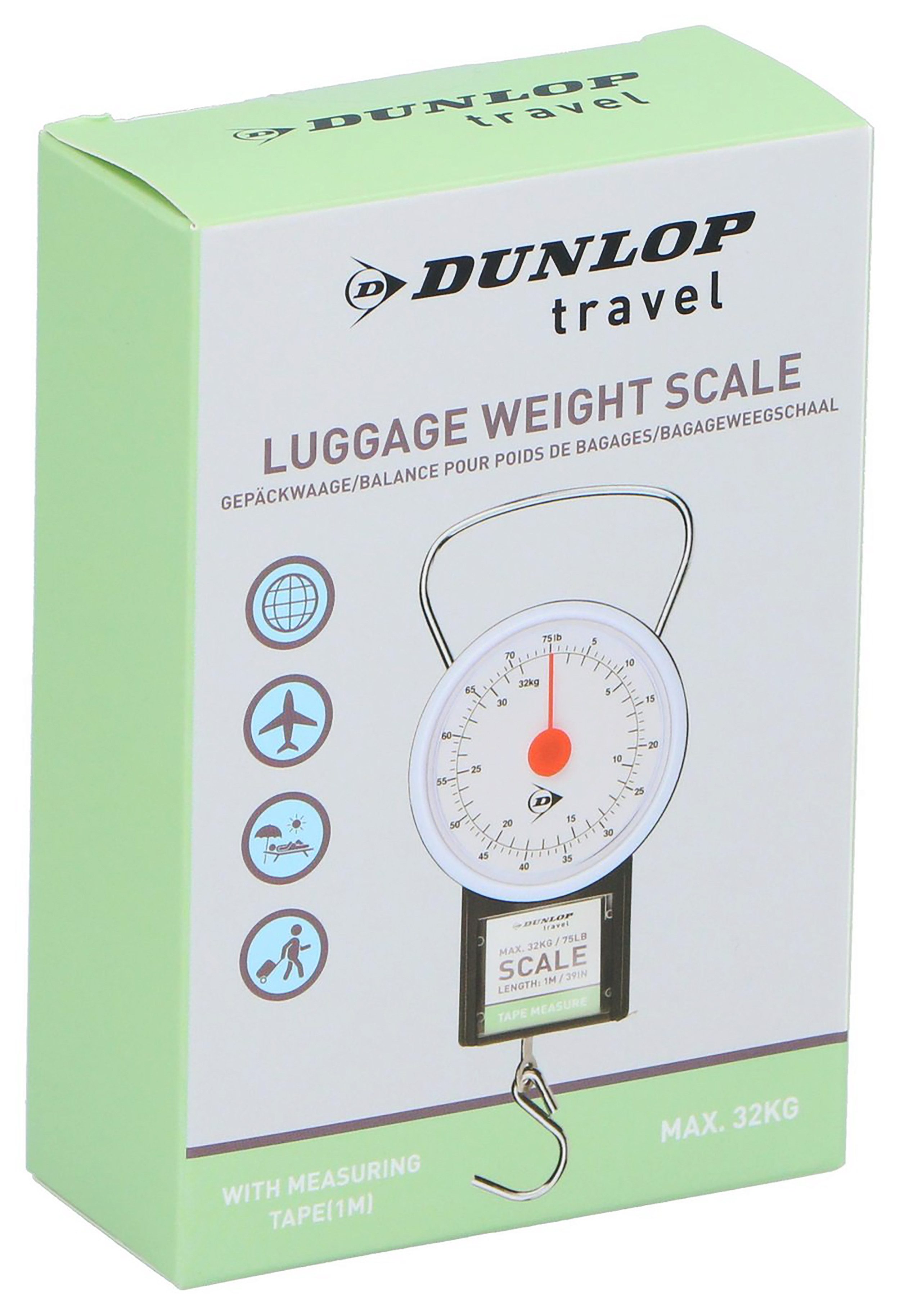 Lifetime Kofferwaage GEPÄCKWAAGE 32kg mit Maßband Kofferwaage Handwaage Zugwaage 91, Tragkraft 32 kg, Reisewaage Hängewaage Angelwaage Waage