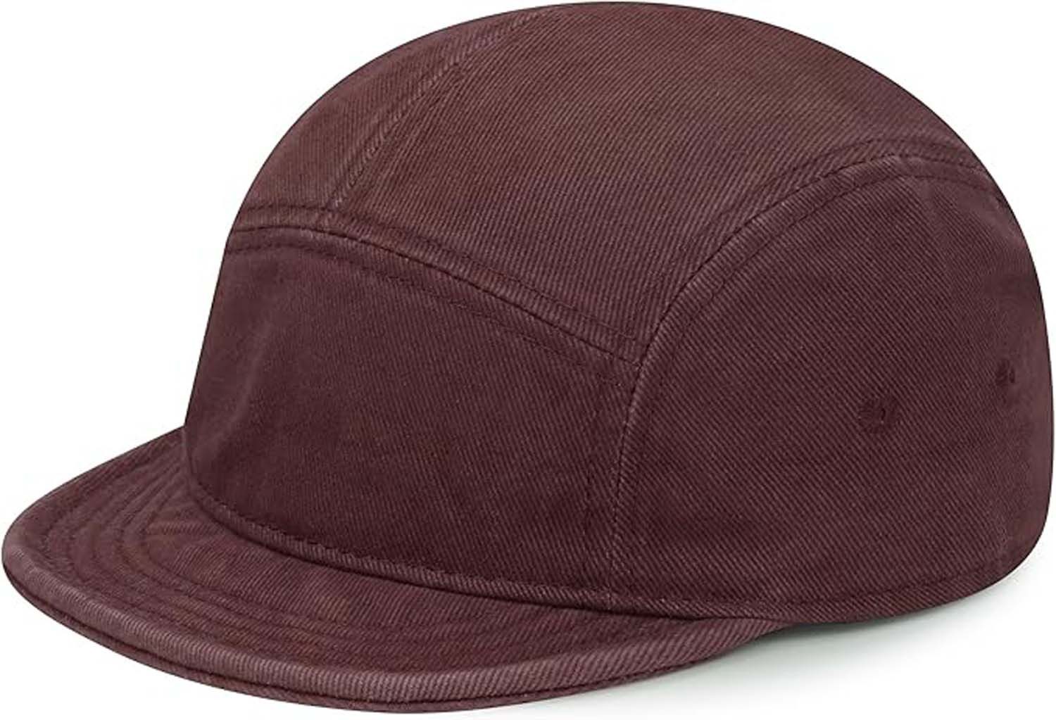 Oemmn Baseball Cap Herren-Komfort-Baseballkappe – 5-Panel,Flat Brim Caps
