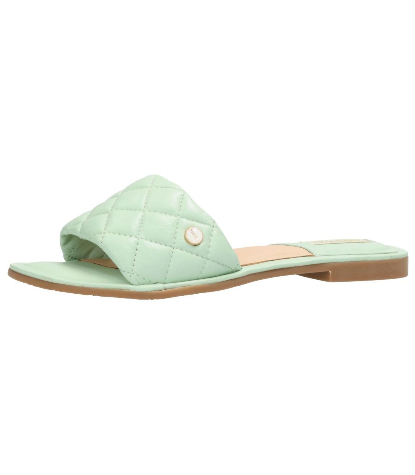 mint Leder Pantoletten Pantolette Mexx