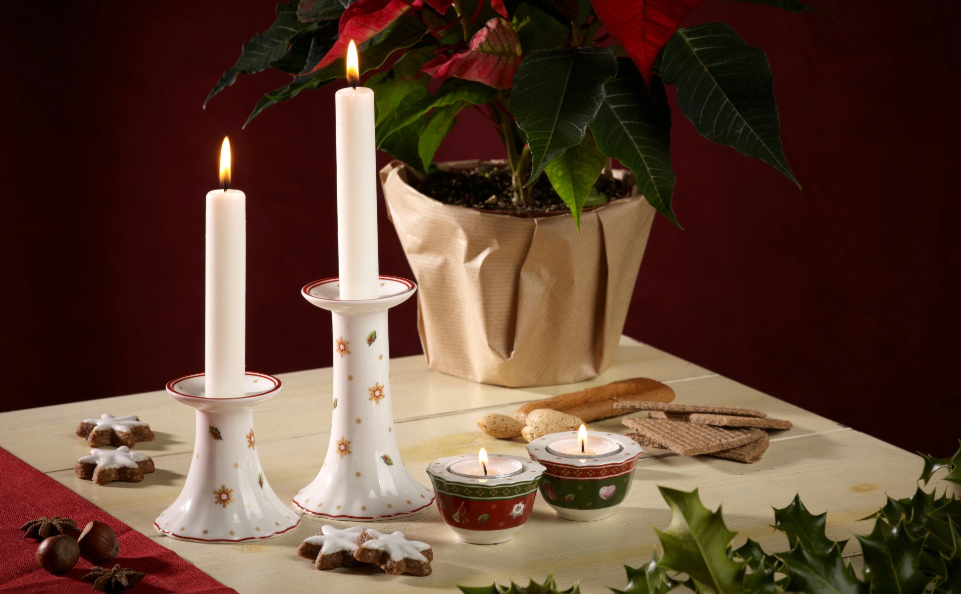 Villeroy & Boch Teelichthalter Toy's Delight Teelichthalter rot günstig online kaufen