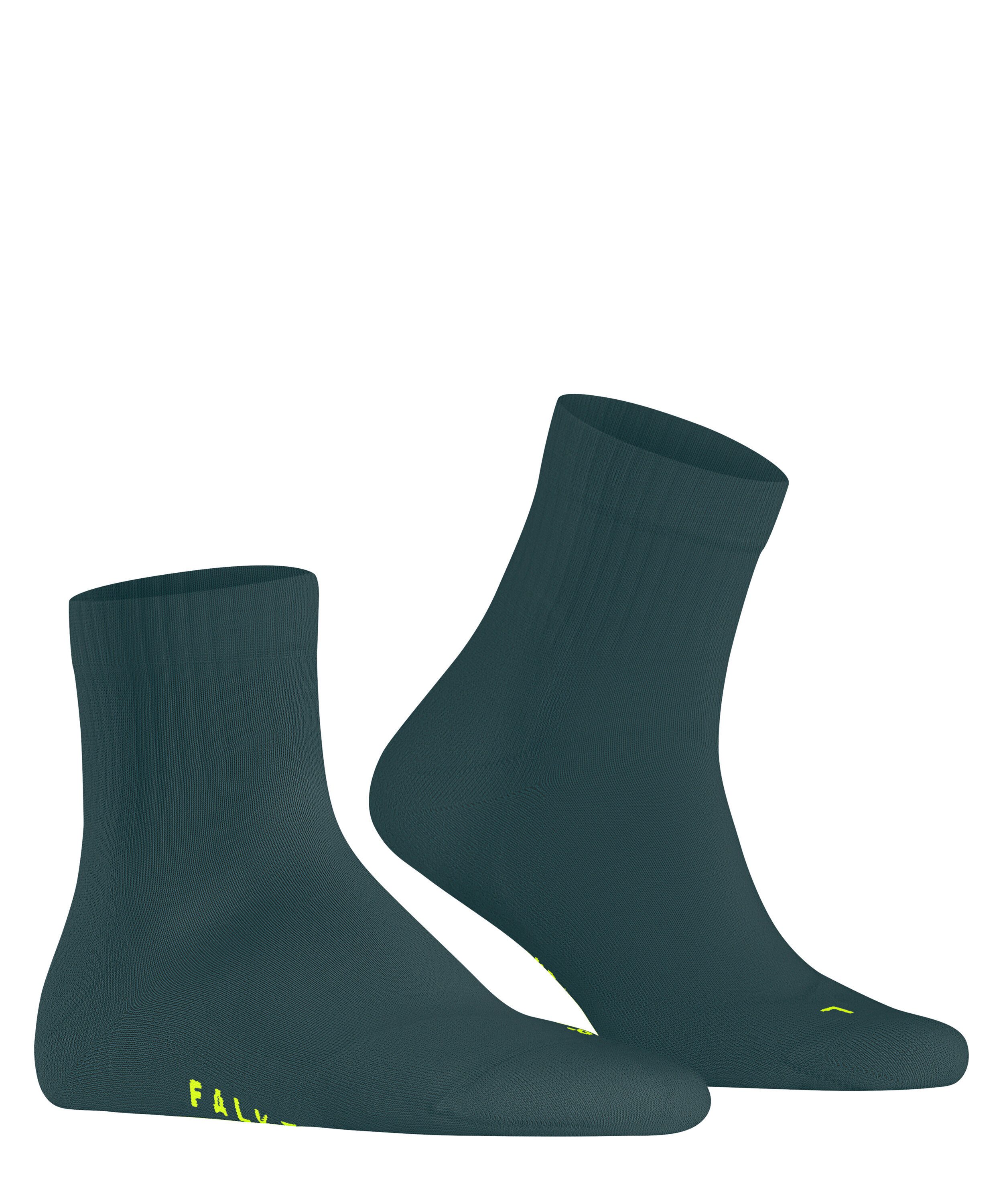 FALKE Socken Run Rib Kurzsocken (1-Paar) mit Rippstruktur & gepolsterter Sohle