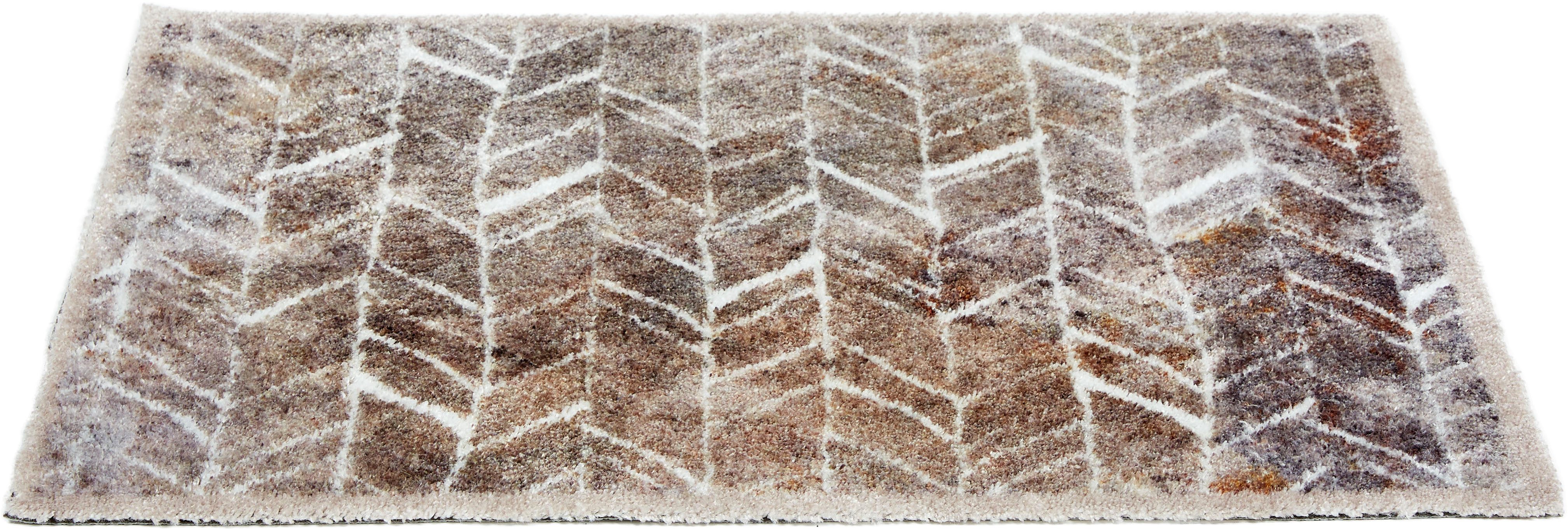 ASTRA Fußmatte Pure&Soft 018, rechteckig, Höhe: 7 mm, Sauberlaufmatte, weiche Oberfläche, waschbar, rutschfest