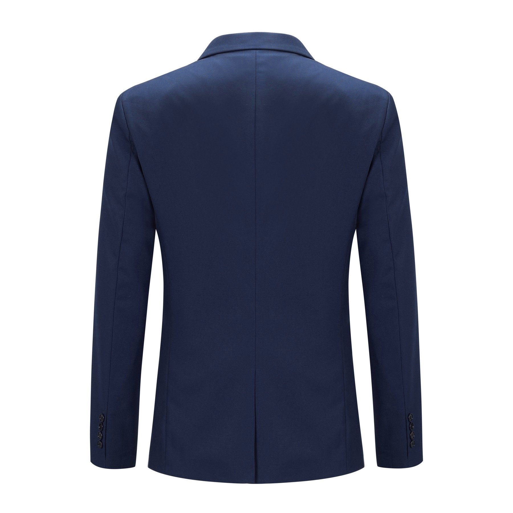 Allthemen Anzug (3 tlg) Slim Fit Elegante Anzüge mit Spitzen Revers