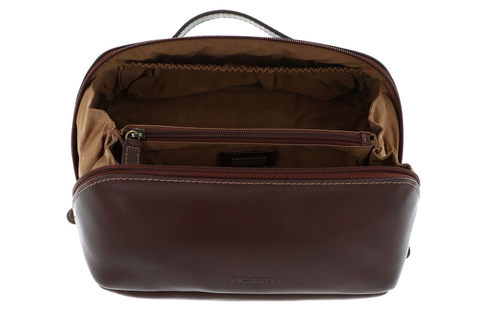 Picard Kulturbeutel Toscana, aus echtem Rindsleder