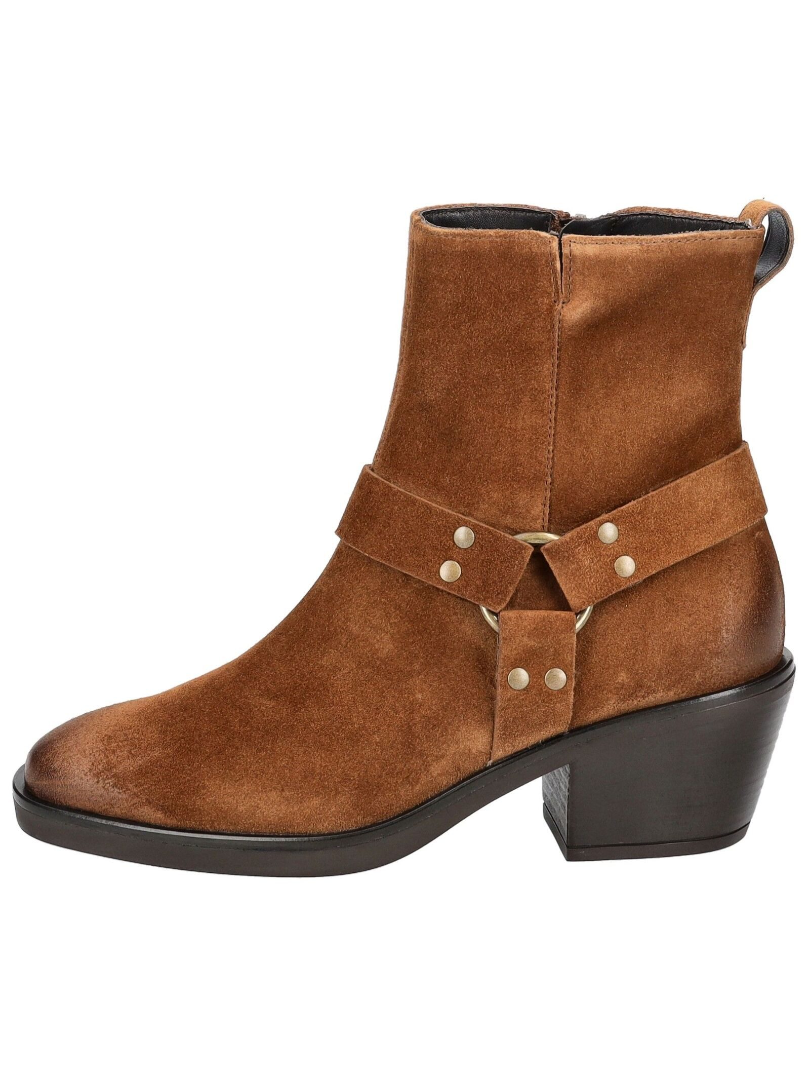 Paul Green Paul Green Stiefelette Veloursleder Bikerboots günstig online kaufen