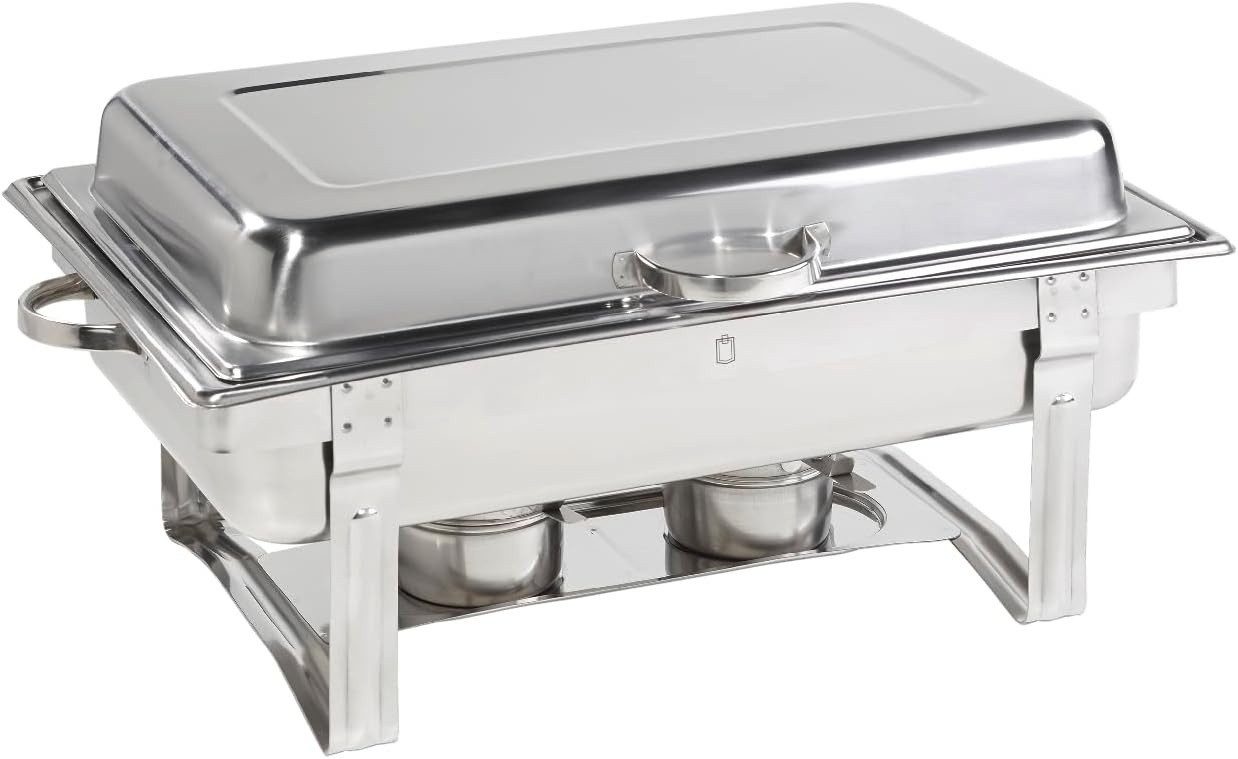 FEPA GmbH Stövchen Chafing Dish Speisenwärmer für Catering & Buffet Edelstahl