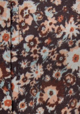 LASCANA Culotte-Overall, luftiger Jumpsuit mit Blumenprint, knitterfrei