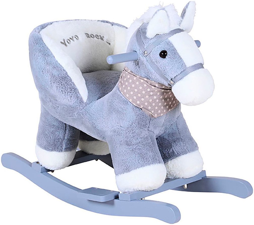 Knorrtoys® Schaukeltier Pferd grau günstig online kaufen