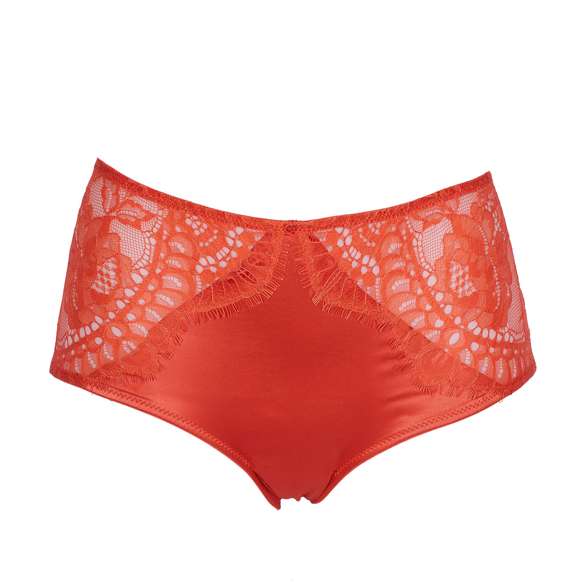 After Eden D-cup & up Slip Tessa Mit Spitze, mit Satin, feminin, elegant, bequem, weich, elastisch, eng