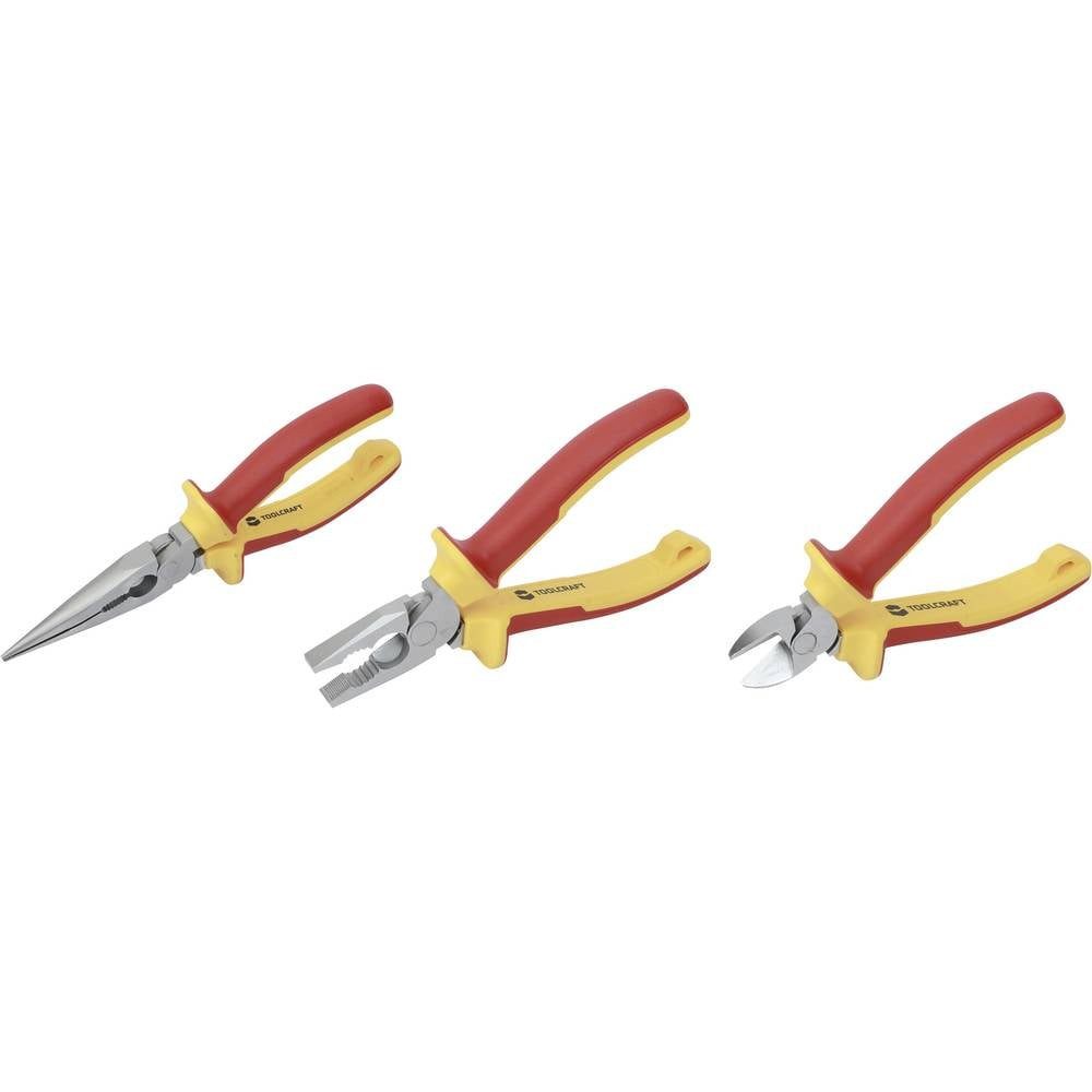 TOOLCRAFT Zangenset TO-10583190 Elektronik- u. Feinmechanik Zangen-Set