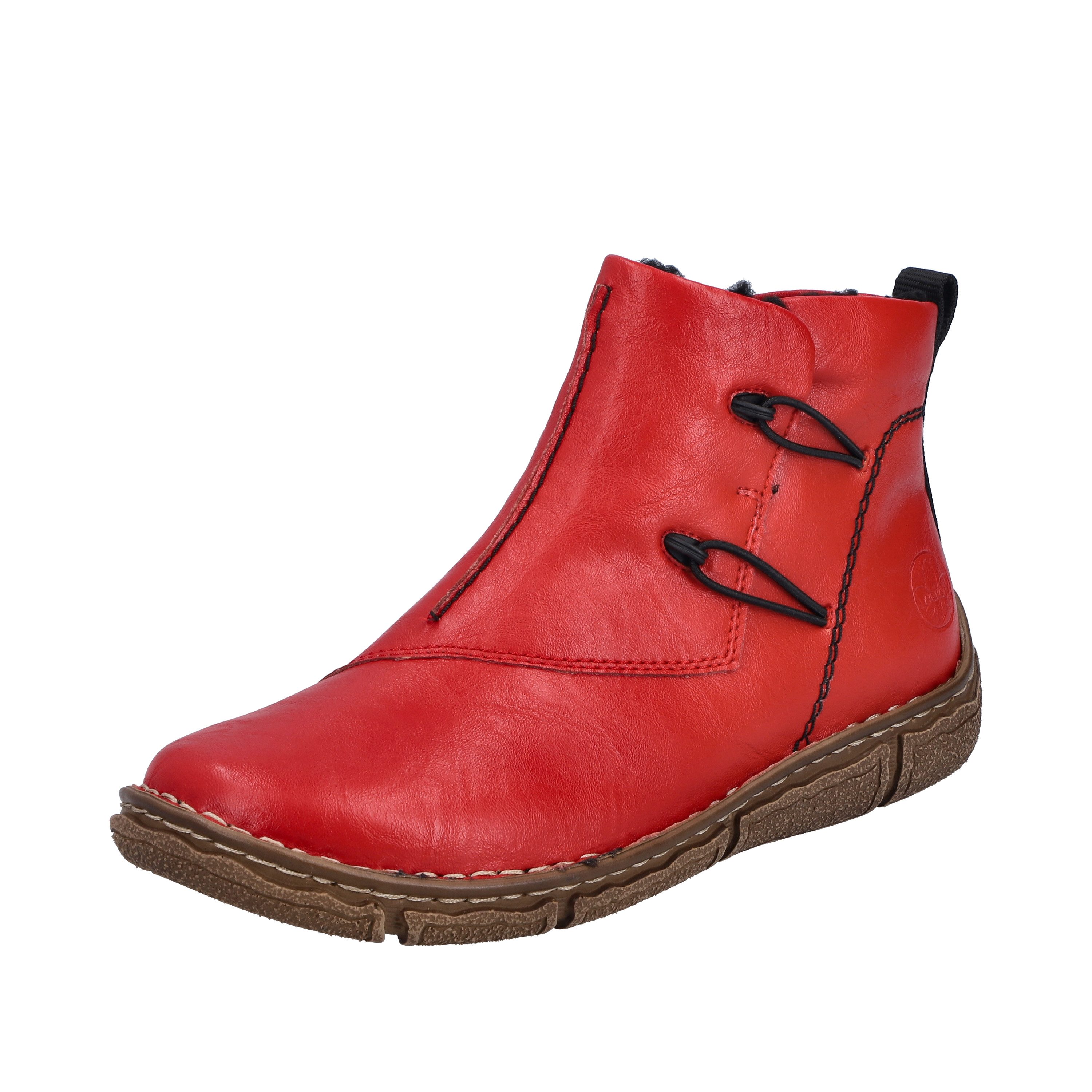 Rieker Winterboots Casual-Boots, Steifelette mit Ziernaht