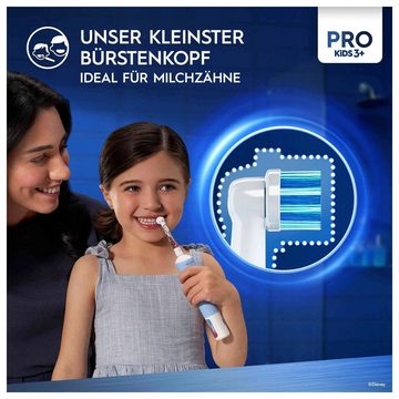 Oral-B Elektrische Zahnbürste Pro Kids Frozen, Aufsteckbürsten: 1 St., für Kinder ab 3 Jahren
